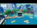 Genshin 🗺️ Water Garden | Serenitea Pot Design || 水の庭園 塵歌壺 [ 原神 ] replica id | 模本
