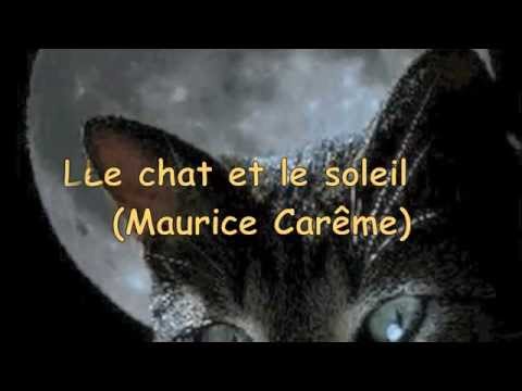 Maurice Carême Le Chat Et Le Soleil Lyrics English