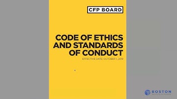 An Exam Taker’s Guide to CFP® Board’s New Code of Ethics and Standards of Conduct