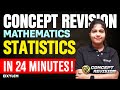 Class 10 CBSE Maths: Statistics in 24 Minutes 📊