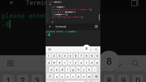 find the number is whole, negative or positive number short video c language coding by sandeep gupta