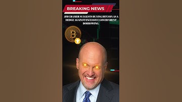 Jim Cramer suggests buying Bitcoin as a hedge against excessive government borrowing. #crypto