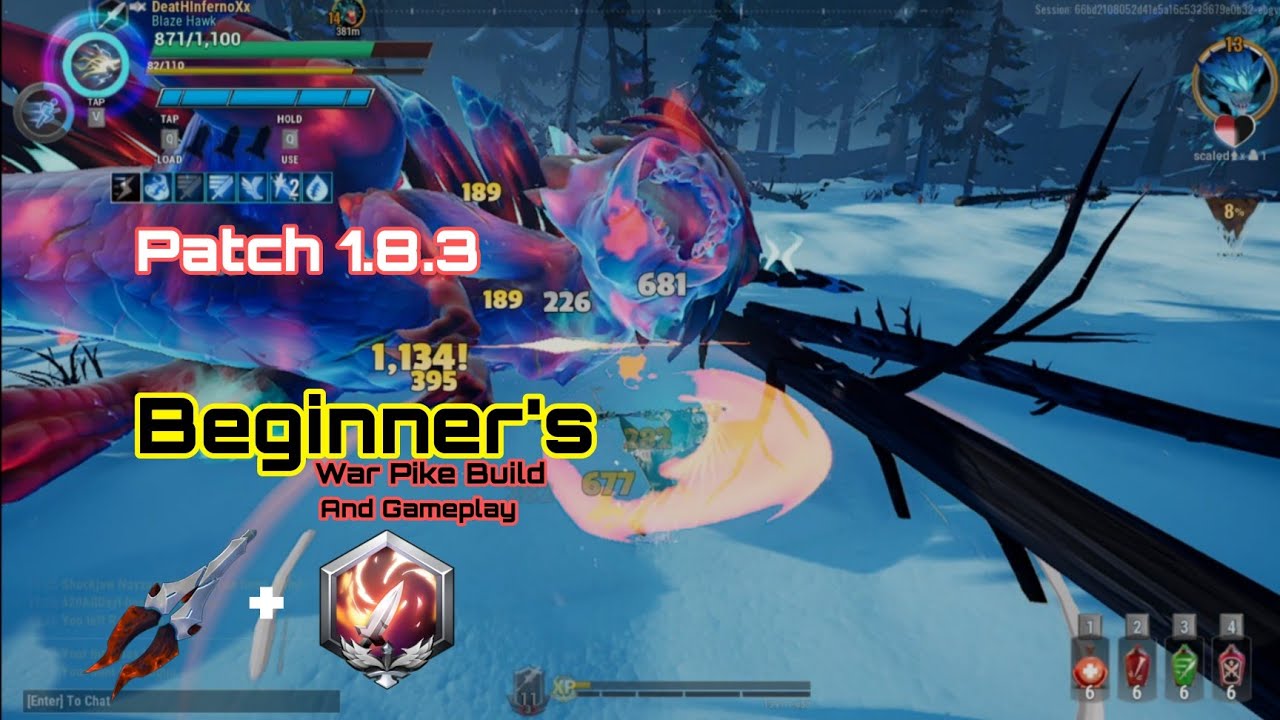 Patch 1.8.3 | BEGINNER's War Pike Build and How to Play It - Dauntless Indonesia