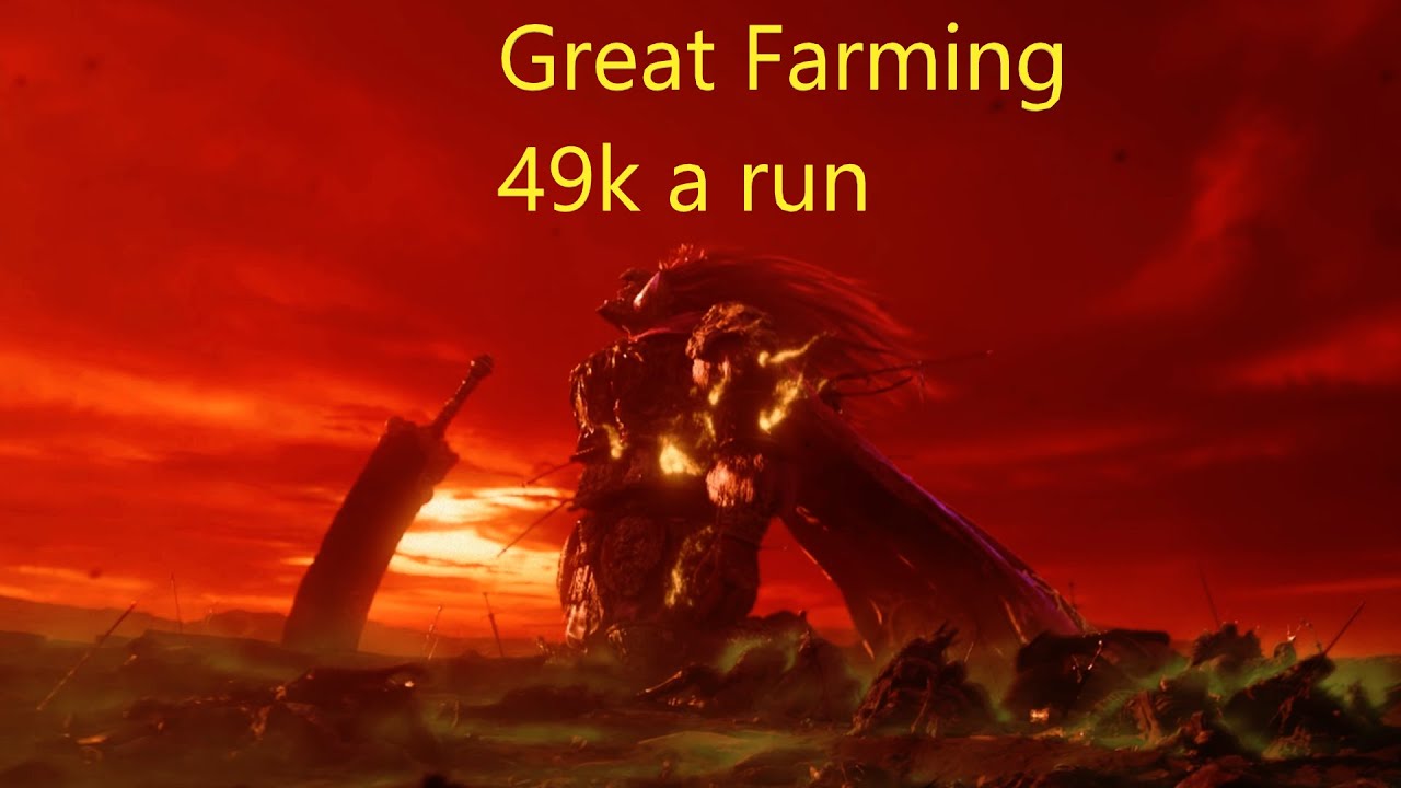 Elden Ring Great Farm Spot YouTube