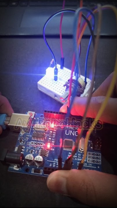 Led Brightness Controller Using Arduino And Potentiometer - YouTube