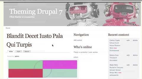 Drupal 7 Tutorial   Customizing the node template