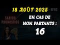 PRONOSTIC QUINTÉ+ DU LUNDI 18 AOÛT 2025 À CLAIREFONTAINE DANS LE PRIX ROBERTET R1 C7