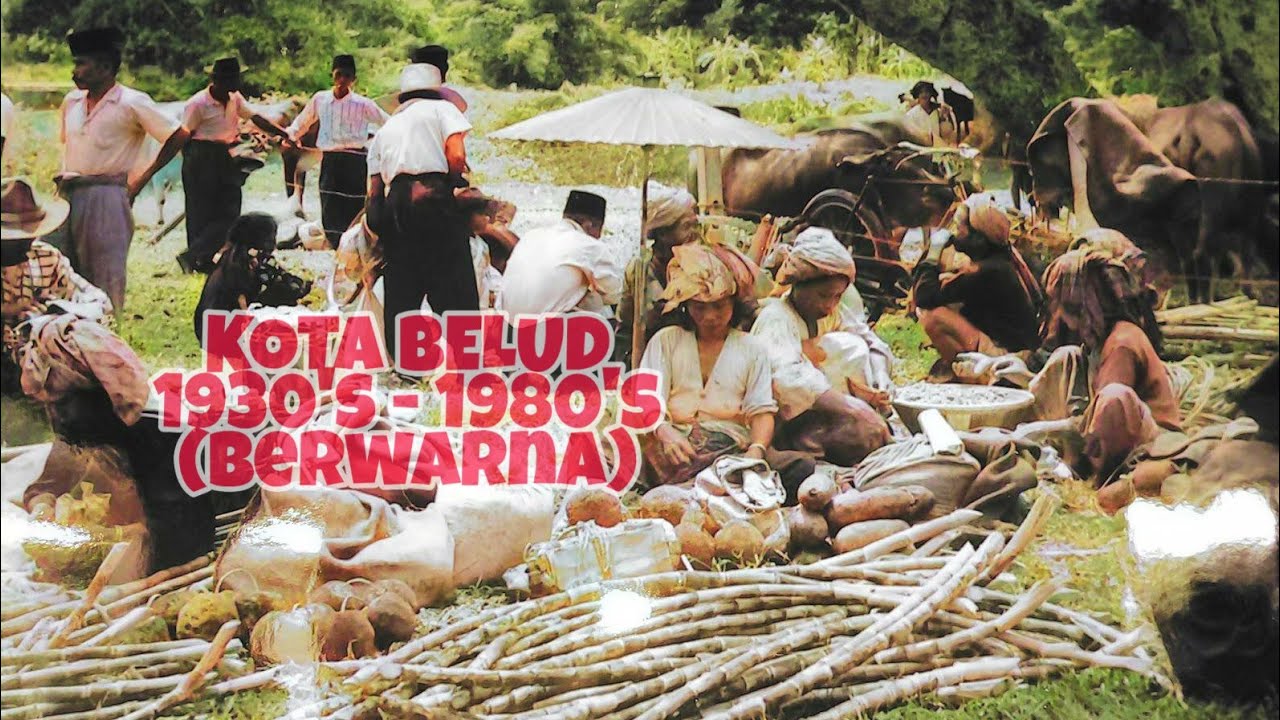 Kota Belud Dulu-Dulu Sekitar 1930 - 1980 (Berwarna)