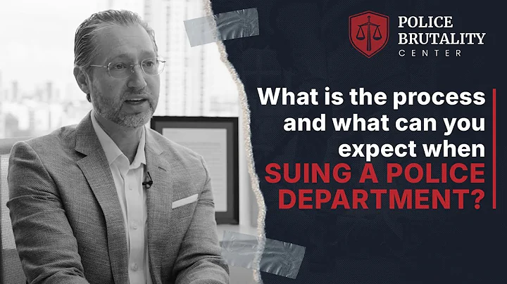 What is the process and what can you expect  when suing a police department?