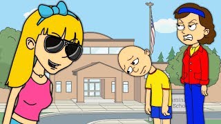 Lily Gets Caillou Expelled/Grounded Big Time