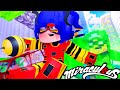 Minecraft: LADY BEE! LADYBUG FUNDIU OS MIRACULOUS -#96 MIRACULOUS AS AVENTURAS DE LADYBUG E CAT NOIR