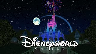 Bloxburg | Disneyworld Cinderellas Castle (Collab build with DANIEL PERKINS/fruitmcnare)
