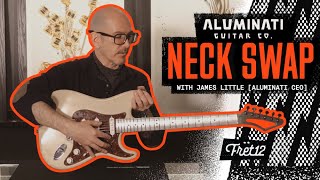 Swap Necks to Lower The Action On Your Guitar And Keep It In Tune!