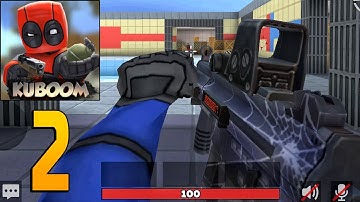 KUBOOM 3D - MP-5K (Gameplay Walkthrough Part 2) Android,Ios