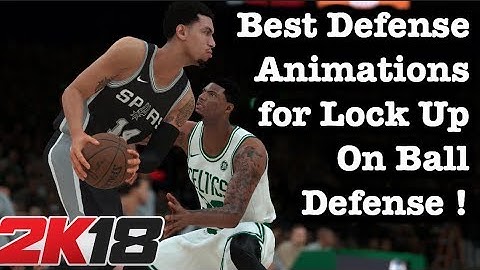 NBA 2K18 Best Animations for Defense. Best Defense Archetype Build Tips 2K18 Defensive Settings #36