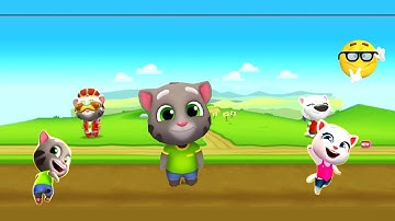 Talking Tom Gold Run - Unlock And Upgrade All Maps And Game ( Android, iOS Gameplay part 1)