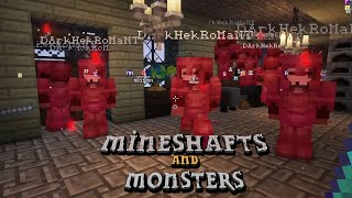 Mineshafts and Monsters 1.16.5 на сервере - стрим 26 запись