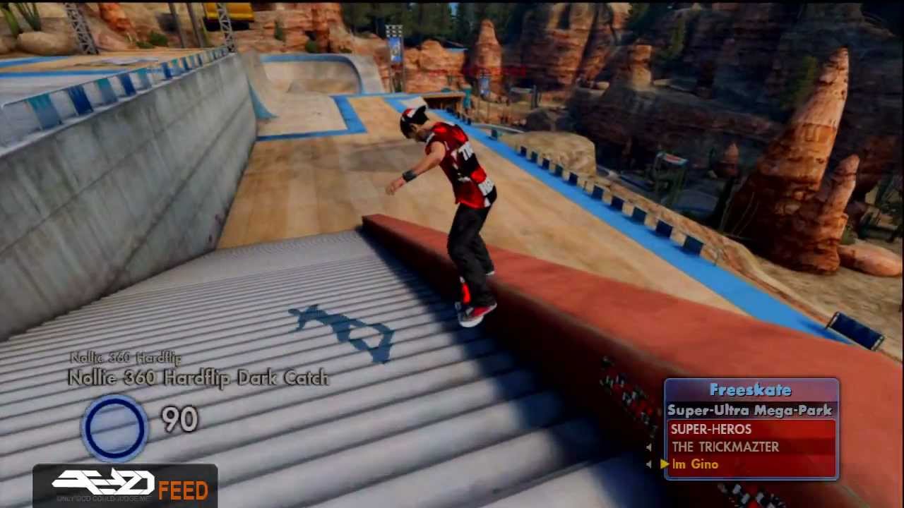 EA Skate 3 - Dark Catch Pop Glitch