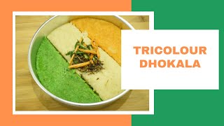 Tricolour Sooji Dhokla Recipe | Tiranga Dhokla | Independence Day