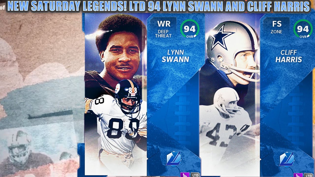 INSANE NEW 94 OVR LTD LYNN SWANN, AND CLIFF HARRIS! ARE THEY THE BEST AT THEIR POSITION? | MADDEN 21