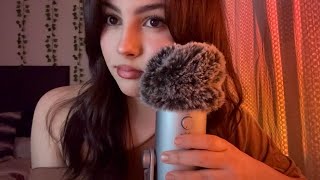 ASMR | Fluffy Mic Scratching & Ramble 🧡