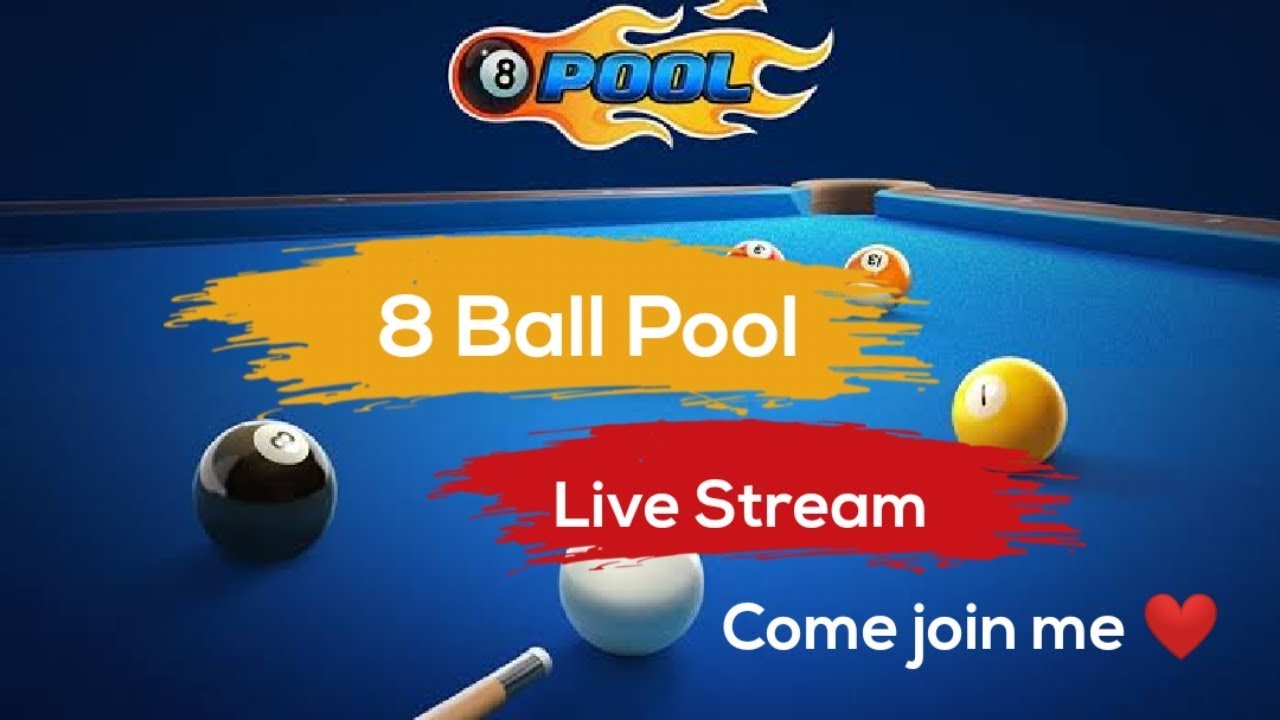 8 Ball Pool Live Streaming