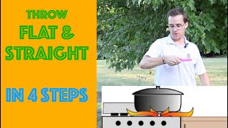 Throw FLAT & STRAIGHT + Increase Backhand Distance in Disc Golf
