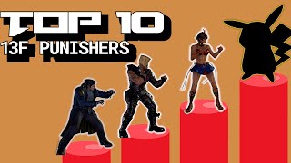 Tekken 7 - Top 10 Most Damaging Punishers [ 13f WS ]