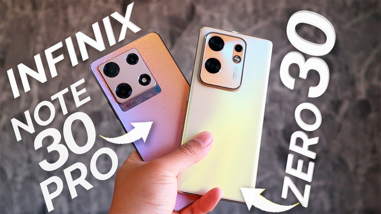 INFINIX ZERO 30 vs INFINIX NOTE 30 PRO | ¿Cuál es MEJOR y te Conviene ...