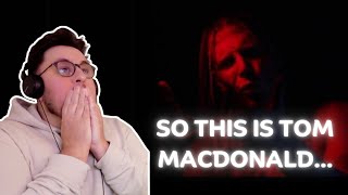 OMG... First Time Hearing Tom MacDonald - Dear Rappers | Reaction