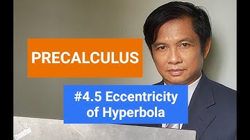 Eccentricity of a hyperbola (Precalculus, STEM)