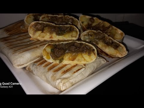 Vidéo: Tacos à La Viande Et Aux Légumes