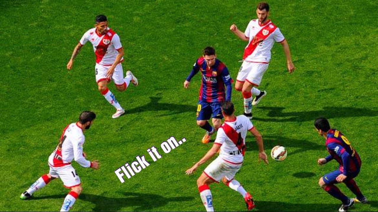 How to get past high pressure is flicking the ball the best way