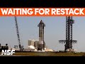 Ship 28 Awaits Re-stacking on Booster 10 | SpaceX Boca Chica