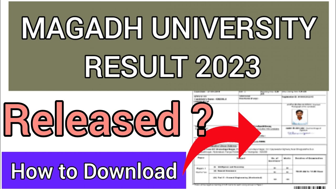Magadh University Part 3 Result 2023 How To Check MU Part 3 Result magadh-university-part-3-result-2023-how-to-check-mu-part-3-result