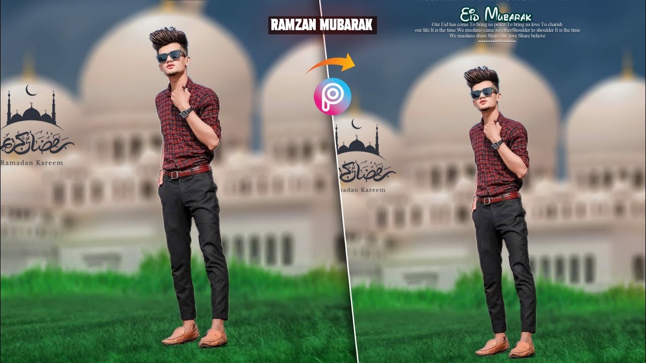 PicsArt Ramdan Mubarak Photo Editing | Ramzan Photo Editing | PicsArt Tutorial Editing | IMRAN EDITX