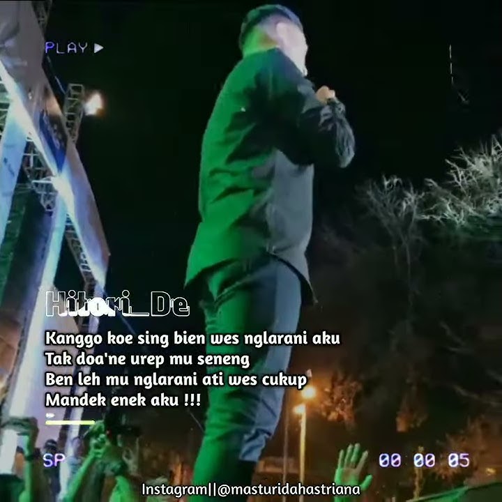 Didi Kempot Feat Dory Harsa - Kangen Nickerie ' LIVE Wonogiri || Status WhatsApp