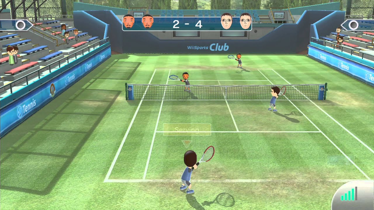 wii tennis online