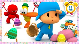 POCOYO ENGLISH Searching For Treasures At Easter 93 min Full Episodes |VIDEOS & CARTOONS for KIDS
