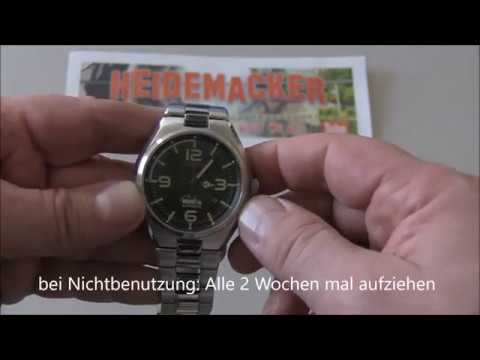 Video: 3 Möglichkeiten, eine Uhr aufzuziehen