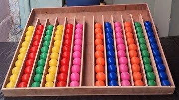 Solve color ball puzzle game quick thinking color ball sorting challenge || LKR Food Challenge