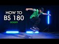 How to do a backside 180 goofy stance  skateboarding trick tutorial  skate tricks explained