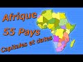 Les 55 pays membres de lunion africaine par annes dadhsion avec leurs capitales gographie