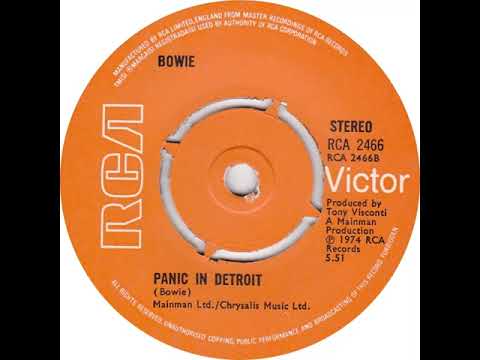 (25b) David Bowie - Panic In Detroit