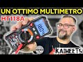 Kaiweets multimetro digitale HT118A. Tester elettrico, batterie e corrente elettrica. Come si usa