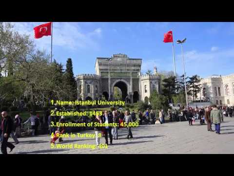 top universities in turkey youtube