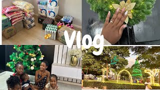 END OF YEAR GROCERY HAUL |Laundry ,DIY,Spend time with us!!! | Getting my home ready for Christmas