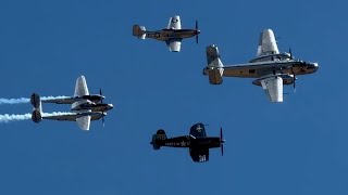 Flying Bulls Formation Display | Duxford Summer Air Show 2026 | 4K 60FPS