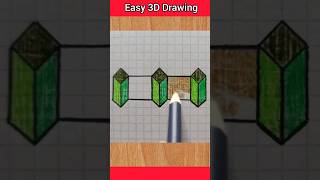 easy 3d drawing | 3D Drawing | simple drawing shorts short youtubeshorts art drawing viral