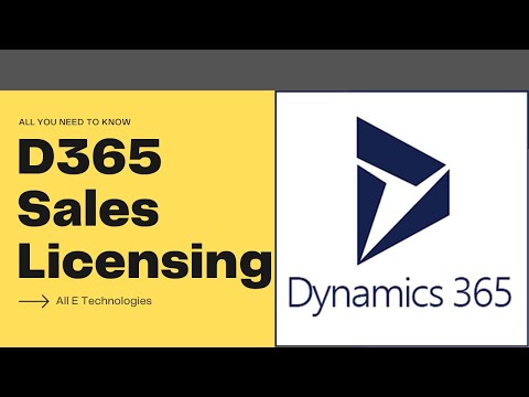 D365 Sales Licensing Details Explained (Microsoft Dynamics)